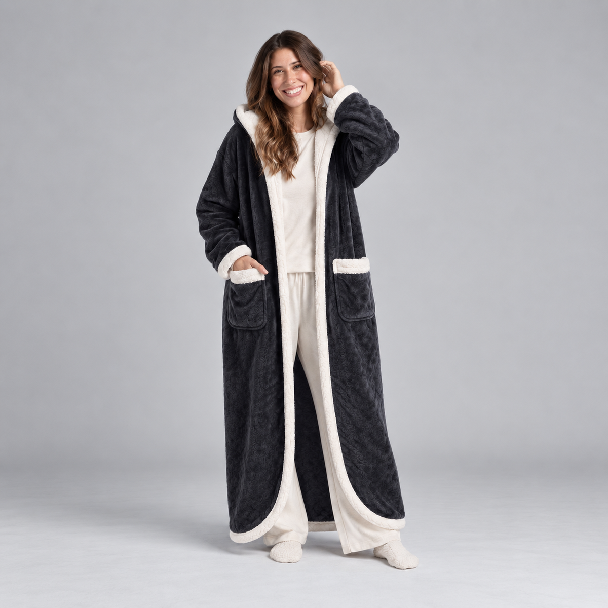 The Emberly — Heated Hooded Wearable Blanket